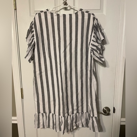 Who What Wear Striped Dress - Picture 2 of 3